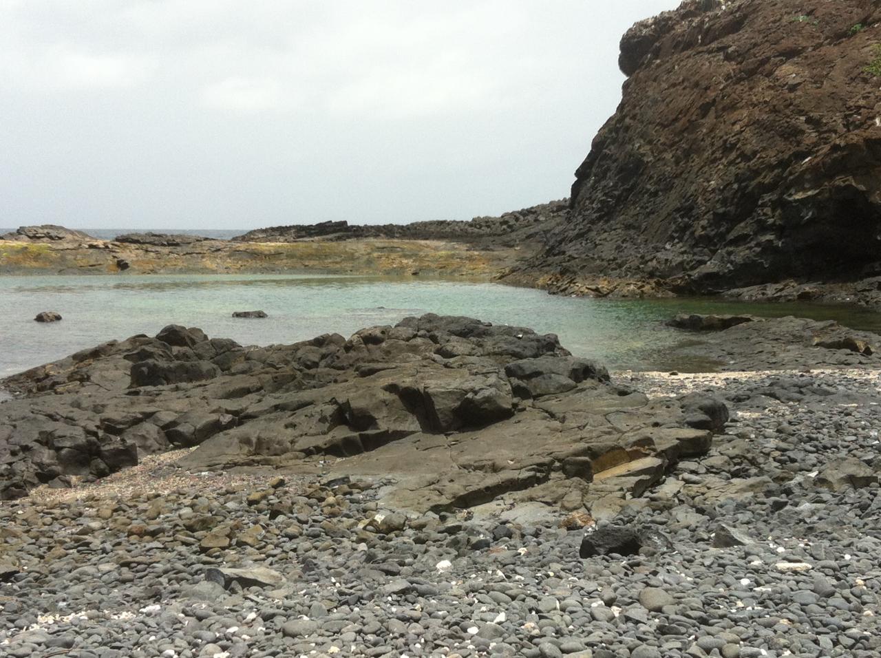 Piscine naturelle sur l'île aux Serpents